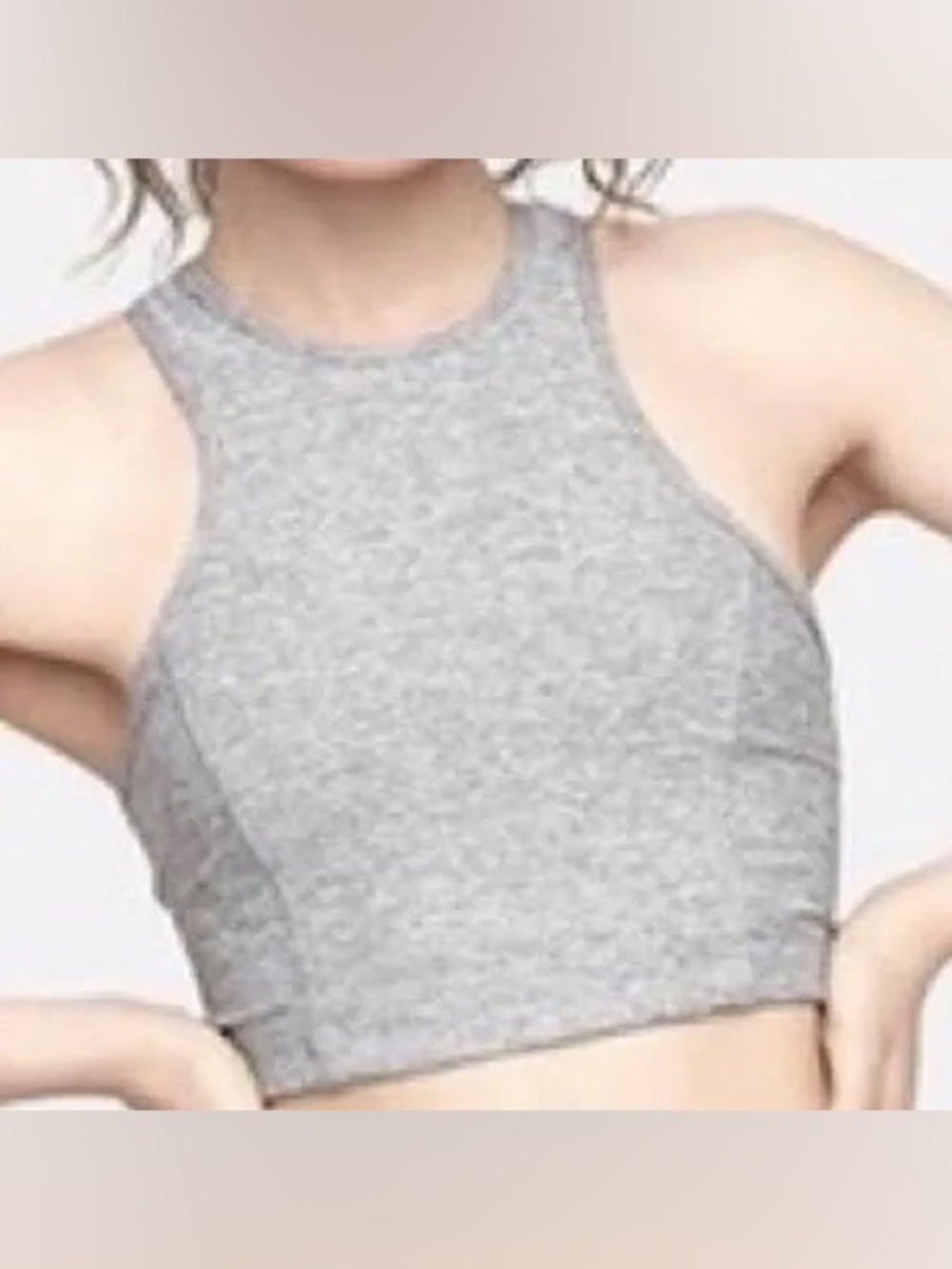 Outdoor Voices Gray Athena Tank N260-41